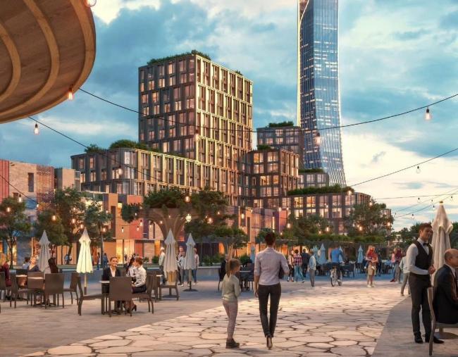 Các sản phẩm dự kiến xây dựng tại khối đế tòa nhà cao nhất 69 tầng của Da Nang Downtown