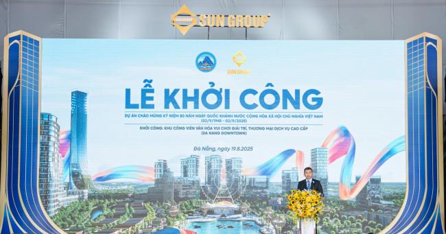 Đà Nẵng khởi công tổ hợp Da Nang Downtown – Siêu dự án gần 80.000 tỷ đồng bên sông Hàn chính thức lộ diện