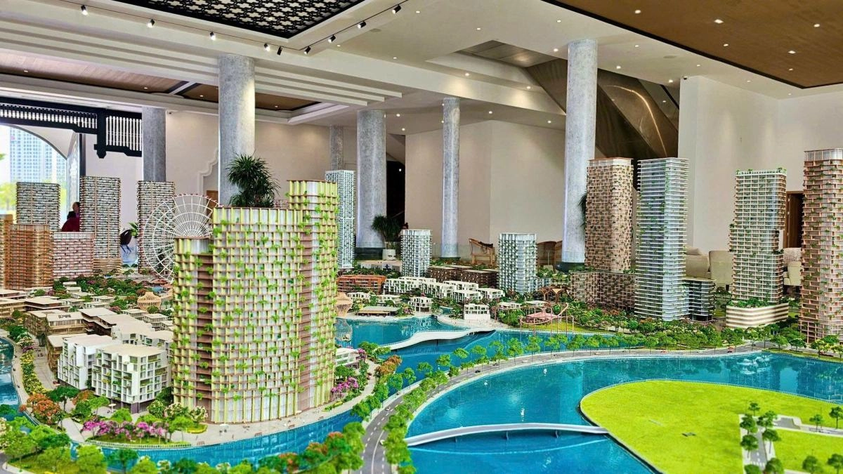 Phối cảnh tổng thể dự án